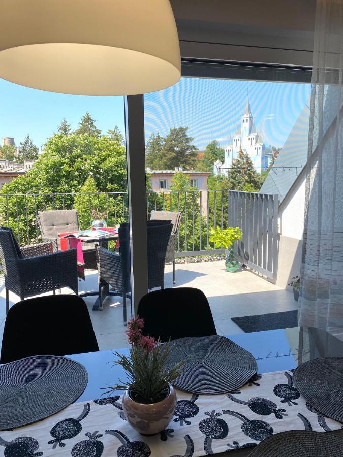 Atrium Apartman Heviz Mit Panoramaterrasse Und Tiefgarage Zewnętrze zdjęcie